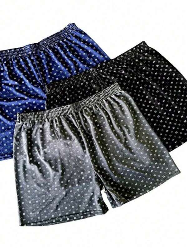 Kit 5 Samba Canção Masculino Liganete Fresquinho Confotavel Para Dormir Luxo Premium e Sofisticação Dia dos Pais