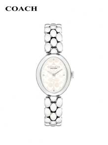 Coach SAMMY Series Steel Band Mongram Embossed No-Digital Dial Quartz Women's Watch
