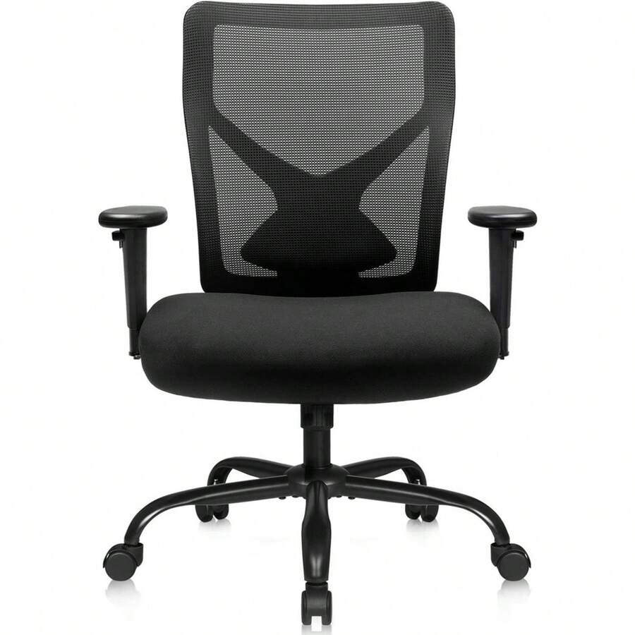 Big And Tall Office Chair Mesh Ergonomic Office Chair Swivel Computer