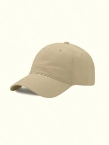 Gorra de béisbol casual  color puro para hombre - Albaricoque - Ver 1