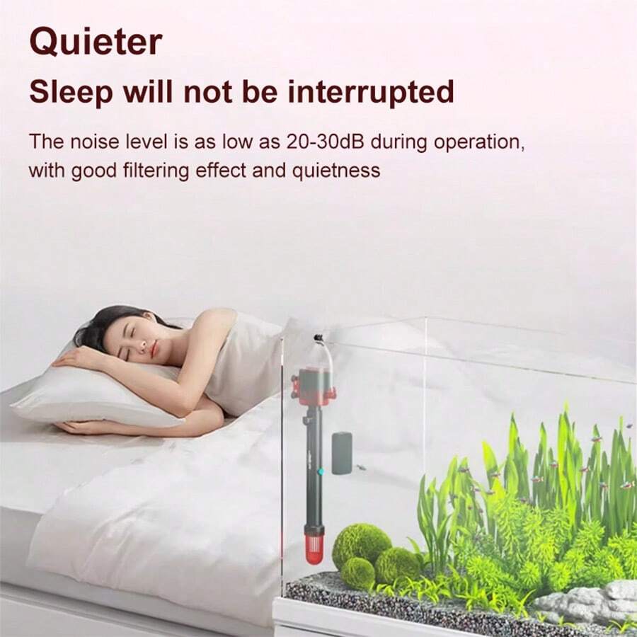 Fish Tank Filter FourInOne Oxygen WaveMaking Pumping Pump Aquarium