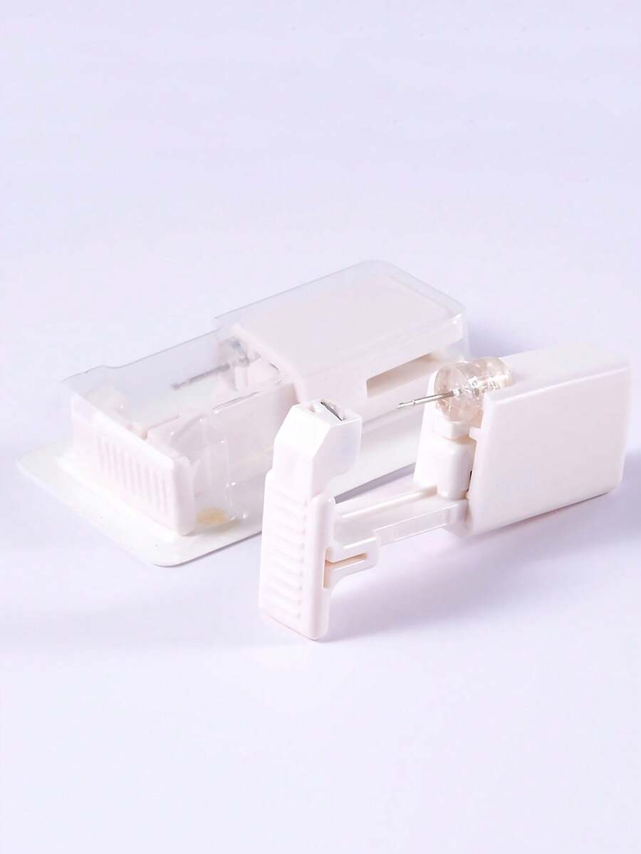 1 Unit Disposable Safe Sterile Nose Piercing Unit, Gem Nose Studs New