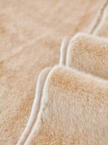 1pc Thick Plush Sofa Cushion Cover, Anti-Slip Anti-Cat Scratch Sofa Protector, Modern Minimalist Dust-Proof Easy To Clean, Pet & Home Friendly For Bedroom, Office, Living Room L-Shaped Sofa And 1/2/3/4-Seater - Khaki - View 11