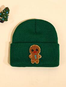 3 Pcs Knitted Christmas Hats, Christmas, Party, Daily Warm Match For 3-8 Years Old Boy And Girl Baby Friends Party - Multicolor - View 6