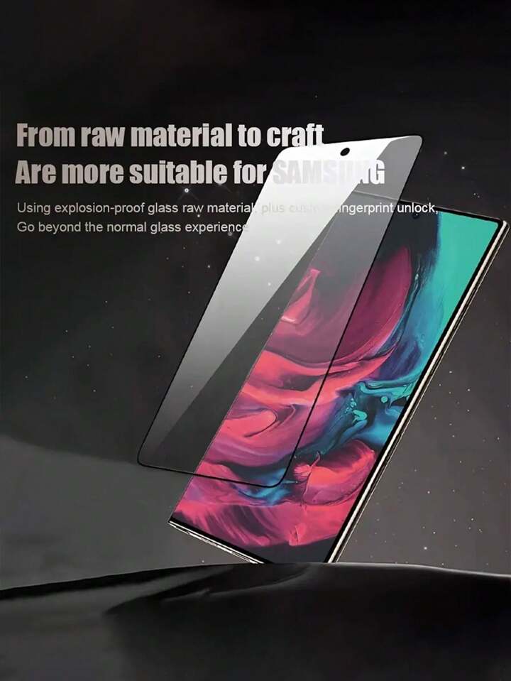Samsung Galaxy対応強化ガラススクリーンプロテクター4枚パック