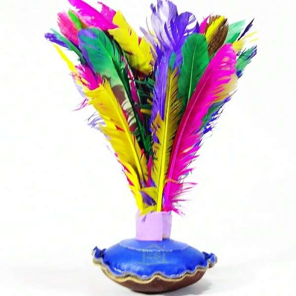 3 Peteca Brinquedo Infantil Adulto Jogo Lembrancinha