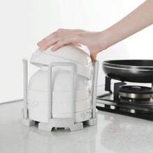 1 件可调节厨房碗碟干燥架，可扩展以节省空间，厨房储物用具，房间装饰，适用于厨房、餐厅、派对、露营、户外、聚会、送给朋友的礼物、家人的礼物 - 彩色 - 查看 1