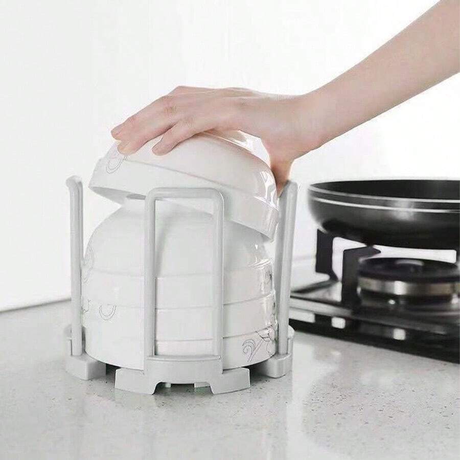 1 件可调节厨房碗碟干燥架，可扩展以节省空间，厨房储物用具，房间装饰，适用于厨房、餐厅、派对、露营、户外、聚会、送给朋友的礼物、家人的礼物 - 彩色 - 查看 1