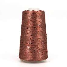 Summer Ice Silk Yarn With Sparkling Beads And Sequins Hair/Scarf Yarn, Diy Hand Crochet Knitting Fine Thread On - Multicolor - View 13