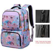 午餐背包，隔热冷藏背包午餐盒，男女通用，15.6 英寸 RFID 屏蔽笔记本电脑背包，带 USB 端口午餐袋，适用于工作旅行书包午餐手提袋冷藏盒收纳袋，女士可爱午餐包 Tiffin 包小卡通，适合女士儿童女童女童女士午餐盒袋，学校用品配件 - 粉色 - 查看 8