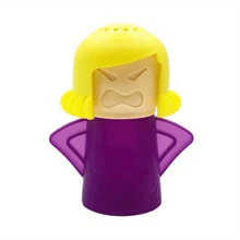 1/2/4PCS Angry Mom Microwave Oven Cleaner Angry Mom Microwave Oven Oven Steam Cleaner, Disinfects The Kitchen With Vinegar And Water, And Steam Cleaning Equipment Easily Cleans Food Residue In A Few Minutes - Multicolor - View 16