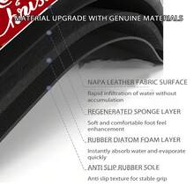 New Christmas Silica Gel Bathroom Entrance Mat, Anti-Slip Water Absorbing Quick Dry Silica Gel Doormat Room Decor Bathroom Accessories Back To School Entryway Decor Bathroom Kitchen Decor - Red - View 5