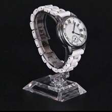 1PC/2 PCS Clear Watch Display Stand Wrist Jewelry Bracelet Display Stands Rack Shop Showcase Holder Stretchie Bangle Bracelet Display Stand Back To School - Clear - View 6