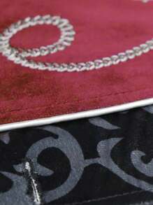 Nuevo abrigo de cola de golondrina medieval retro punk con bordado largo para hombres, para Halloween - Burdeos - Ver 3