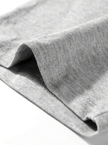 PAYEAH T-Shirt With Anti-Pollution Campaign Graphics  (Single Piece)100% Heavy Cotton Pure Heavy Cotton T Shirt - 灰色 - 查看 5