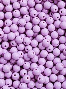 500 Traditional Pearl Beads Irregular Or Milky 6mm With Hole 5 Colors Jewelry - 乳白色套裝2 - 查看 5