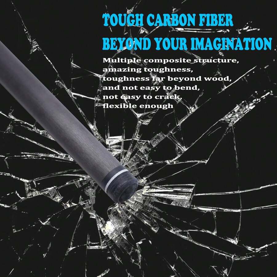 Carbon Fiber Pool Cue Stick Pink Rose Billiard Cue Stick Professional