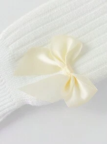 1件装女童加厚保暖内衬踩脚裤，秋冬季，纯色，适合儿童和青少年，婴儿幼儿打底裤袜 - 白色 - 查看 6