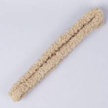 1pc/1m Extra Long & Thick Chenille Pipe Cleaner, Coral Fleece Curly Wire Twist Stem Crafts For Handmade Dog Gift, DIY Craft Supplies