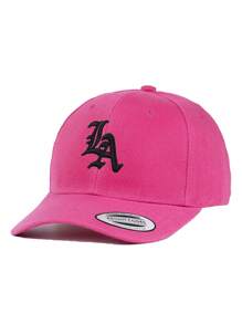1 bucată șapcă de baseball brodată Los Angeles LA, se potrivește la jocuri de baseball, baschet, se potrivește toamna, stil sportiv, ținută anilor 90, culori strălucitoare, pălărie ocazională cu protecție solară reglabilă, potrivită pentru călătoriile de primăvară și toamnă, petreceri pe plajă