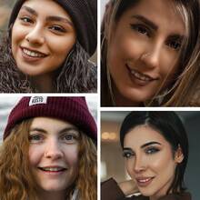 18件装鼻环耳钉，316L不锈钢材质，双环设计，男女通用，20G规格，低过敏性，适合鼻部穿刺佩戴，尺寸可选1.5mm、2mm、2.5mm、3mm。 - 18個鼻環鼻釘套裝 - 查看 5