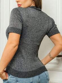 Women T-Shirts - Black - View 2