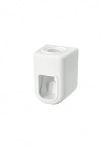 1 Set Wall-Mounted Toothbrush Holder, With 4/3/2 Dust-Proof Cups And Toothpaste Dispenser,Multifunctional Bathroom Organizer With Automatic Toothpaste Dispenser And Cups, Punch-Free Bathroom Shelf, Luxury Bathroom Set, Bathroom Wall-Mounted Organizer For Brushing Teeth And Storage, Bathroom Accessories For Home Use - Multicolor - View 14