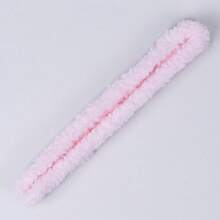 1pc/1m Extra Long & Thick Chenille Pipe Cleaner, Coral Fleece Curly Wire Twist Stem Crafts For Handmade Dog Gift, DIY Craft Supplies