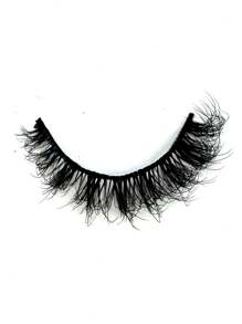 10 pares de pestañas de ojo de gato / Pestañas postizas de visón falso 3D de aspecto natural Extensión de pestañas de volumen ruso clásico Pestañas de visón artificial falsas Tiras de pestañas postizas / Paquete de pestañas de tira suave