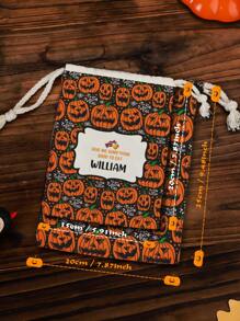 1 件定制万圣节包和个性化捣蛋包，适合万圣节礼物，非常适合携带所有万圣节糖果！鬼魂手提包定制名字万圣节糖果袋定制万圣节糖果袋周年纪念礼物、情人节礼物、生日礼物、最好的朋友礼物、送给妈妈的礼物、送给女朋友的礼物、送给她的礼物、送给妻子的礼物、圣诞节礼物、万圣节礼物、感恩节礼物、万圣节快乐 - 白色 - 查看 8