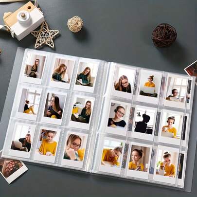 1 pieza Álbum de fotos Mini con 288 bolsillos de 3 pulgadas, carpeta portafotografías para cámaras instantáneas Mini LiPlay EVO 7s 8 8+ 9 11 25 26 50s 70 90, Snap Snap Touch PIC-300 Z2300 Mint Zip Instant Camera Printer, vuelta al colegio