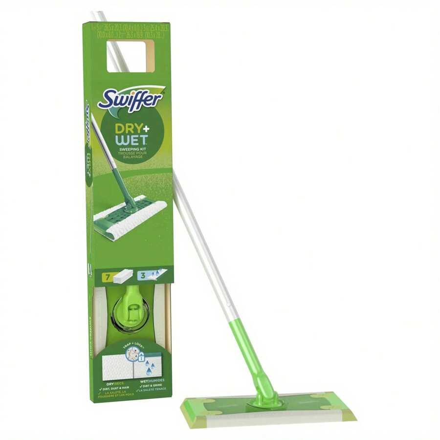 Sweeper 2In1, Dry And Wet Multi Surface Floor Cleaner And Broom