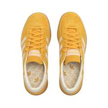 Adidas Originals Clover Men's Casual Shoes HANDBALL SPEZIAL Lightweight Retro Low-Top German Training Shoes IF7088 - Yellow/creamy White - View 4