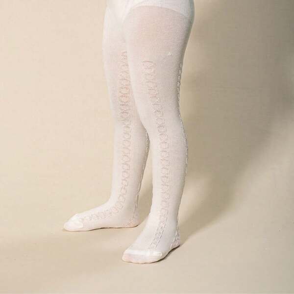 Meia Calça Infantil para Bebê Recém Nascido e Meninas Ajuste Suave Respiravel de Alta Qualidade Algodão Dallf