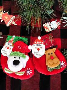 45 miếng dán nhãn ông già Noel, miếng dán nhãn ông già Noel, miếng dán niêm phong quà tặng Giáng sinh, miếng dán gói quà Giáng sinh, thích hợp cho Giáng sinh, quà tặng tiệc ngày lễ - Nhiều màu - Xem 7