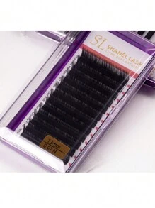 12 Hàng N(M) Curl Volume Classic Lash Extensions Fox Cat Eyelash Fans 8-15mm Bán chạy nhất Cashmere Lông mi riêng lẻ Siêu mềm Mờ Đen Lụa Vật tư nối mi cho tiệm làm đẹp - N - Xem 17