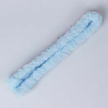 1pc/1m Extra Long & Thick Chenille Pipe Cleaner, Coral Fleece Curly Wire Twist Stem Crafts For Handmade Dog Gift, DIY Craft Supplies