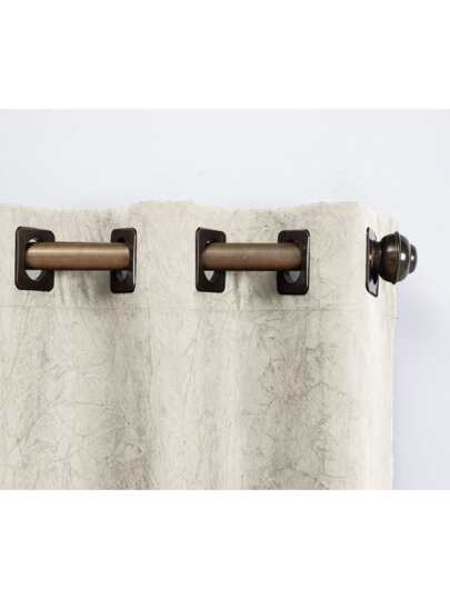 Cortina Semi-Blackout Blecaute Uma Folha 1,50m x 1,70m Tecido Suede Bloqueia A Luz