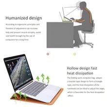 Customized Name Letters Smooth PU Leather Men Women Laptop Sleeve Pouch For Macbook Air Pro Retina 13 15 Inch Case Personalized Initials 13.3 15.4 Inch Sleeve Envelope Bag PU Leather Laptop Notebook Bracket Stand Cover Shell Laptop Bag Unisex