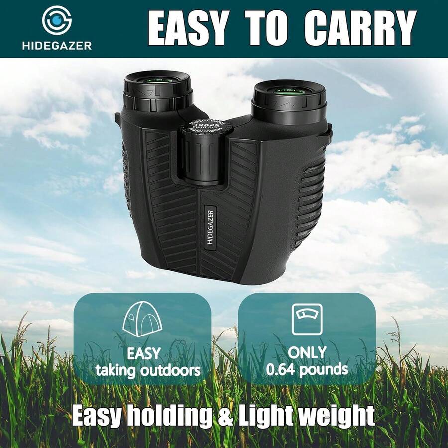 12X25 Compact Binoculars For Adults High Powered Binoculars For Bird
