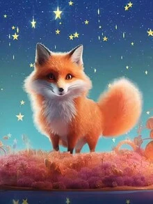 Tranh kim cương hình động vật dễ thương và đáng yêu, Tranh khảm kim cương toàn phần DIY thêu kim cương mới, Tranh treo trang trí nhà, Nghệ thuật treo tường, Thêu sáng tạo, Trang trí tường - Nhiều màu - Xem 14