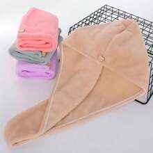 2 Stück Verdickter Bademantel und Haartrocknenkappe Set, Weicher saugfähiger dicker Handtuch Bademantel, Badezimmer Dusche Haartrocknenkappe, Schnell trocknende saugfähige Haartrocknenkappe Set, Strandtuch und Haartuch Badezimmer Dekoration Herbstdekoration Rückkehr zur Schule für Schönheitssalon Zuhause
