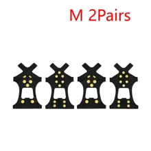 1/2 pièce(s) Crampons d'escalade à 10 dents, antidérapants, Crampons d'alpinisme unisexes pour bottes, Crampons à neige pour marche et randonnée