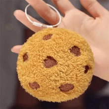 Cookie Pillow Chocolate Chip, Chocolate Chip Cookie Pillow, Food Shaped Pillow Round Soft, For Floor Couch Sofa Cushion Bedroom Decor Gift
