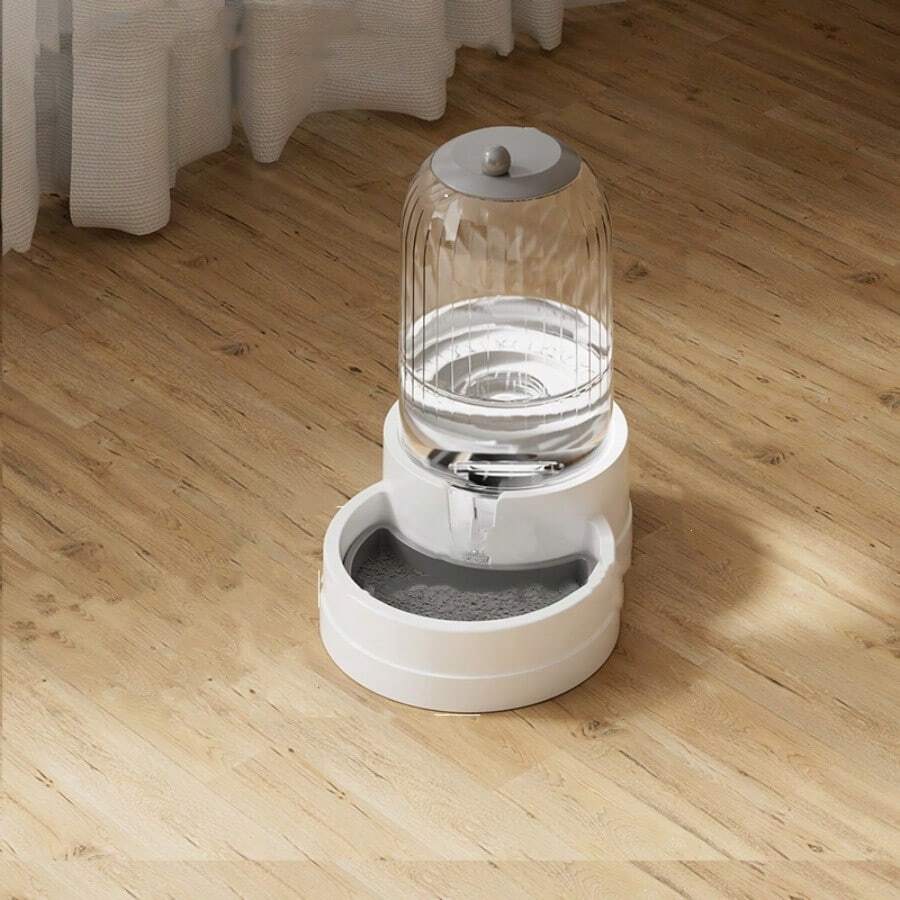 Large Capacity Automatic Pet Feeder And Waterer, Dog Food And Water