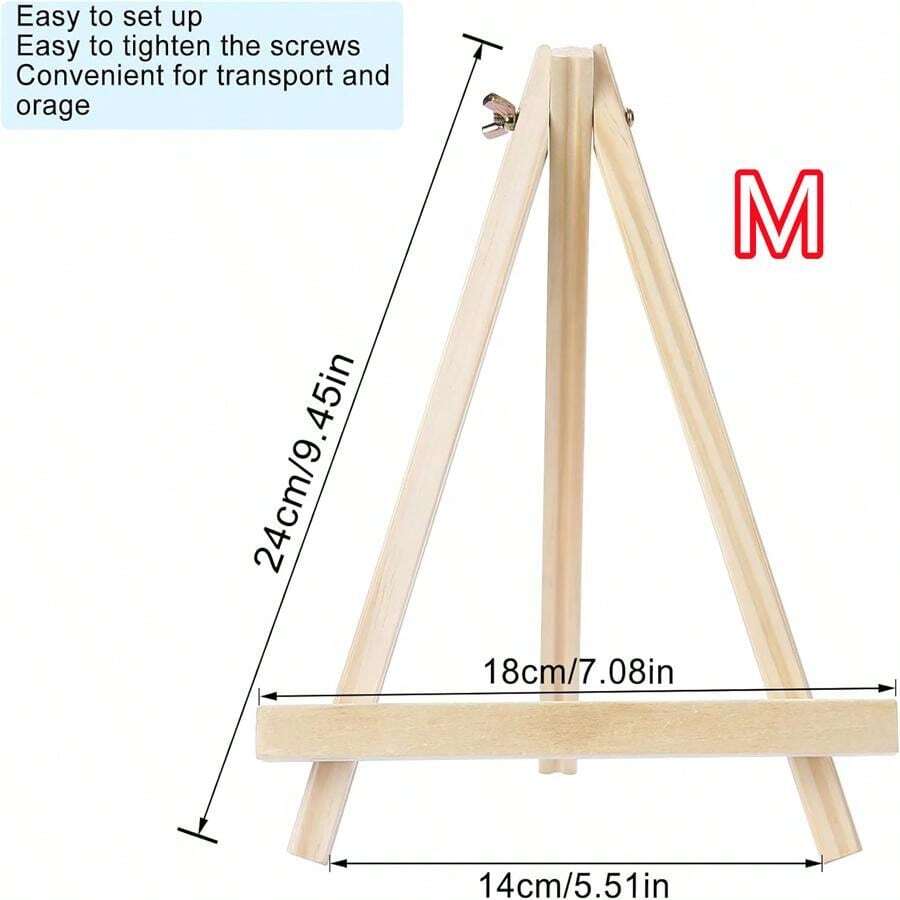 Wood Easels Tabletop Display Easels, Art Craft Painting Easel Stand For