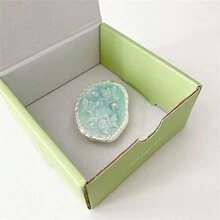椭圆形彩色闪光水钻蝴蝶手机气囊支架金属伸缩休闲桌面 - 彩色 - 查看 8