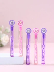 10/20 Ống bong bóng hình bướm màu hồng tím mini (Không bao gồm chất lỏng bong bóng), Trang trí tiệc sinh nhật, Trang trí tiệc bướm, Đồ dùng tiệc sinh nhật, Chai xà phòng bong bóng, Quà tặng sinh nhật cưới cho khách, Tiệc mừng em bé - Nhiều màu - Xem 3