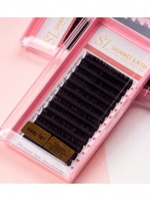 Fluffy Cashmere C Curl 0.03 0.05 0.07 Easy Fan Volume Lash Extensions Super Matte Dark Black Soft 0.03 0.05 0.07 Easy Fan Volume Lashes 8-18mm 3D 4D 5D 6D 7D 10D Automatic Rapid Blooming Flower Lashes Self Fanning Russian Individual Volume Lashes For Salon