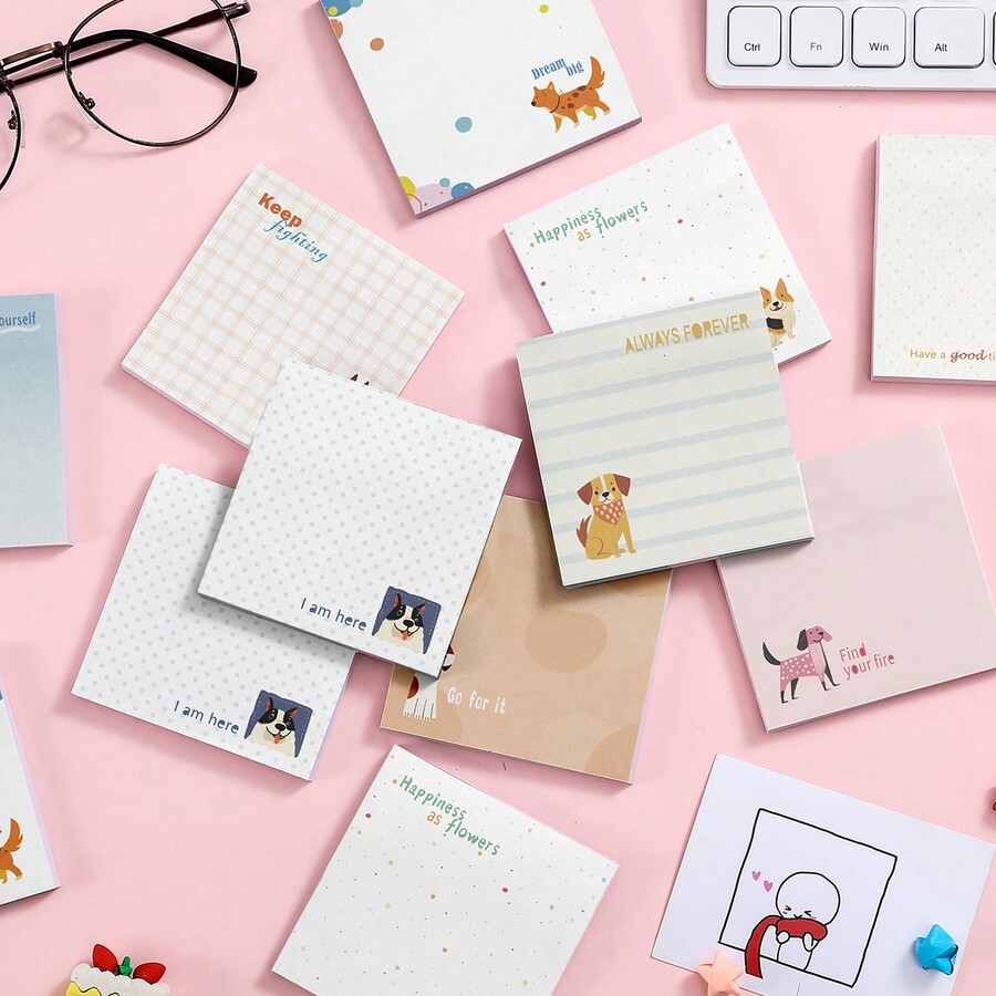 Post It Notes 3x3 Cute And Aesthetic Sticky Notes Planner Notepad 50